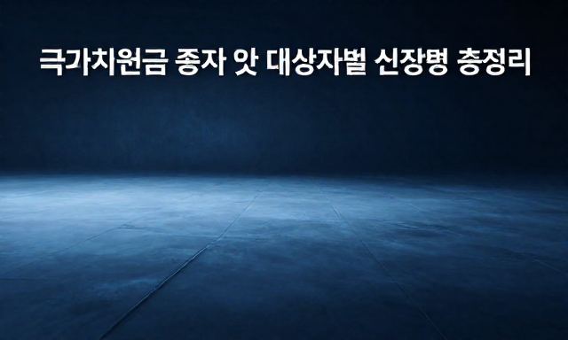 국가지원금 관련 이미지 - 국가지원금 종류 및 대상자별 신청 방법 총정리