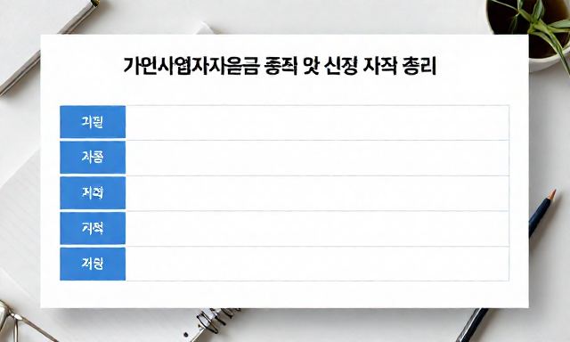 개인사업자지원금 관련 이미지 - 개인사업자지원금 종류 및 신청 자격 총정리 가이드